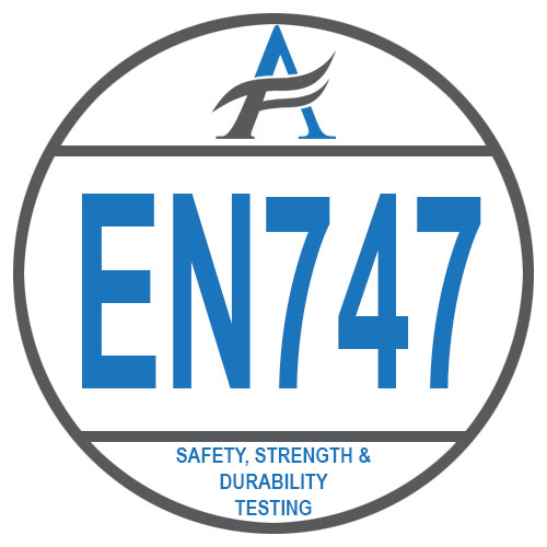 EN747 – Safety, Strength & Durability Testing logo